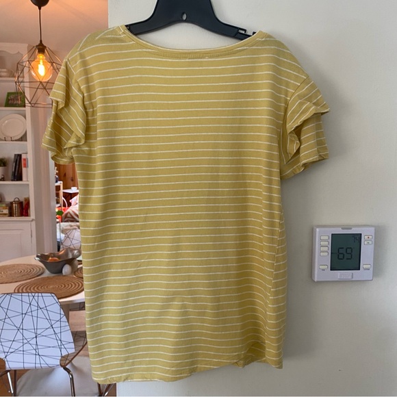 Umgee Ruffle Sleeve Tee - Picture 3 of 4